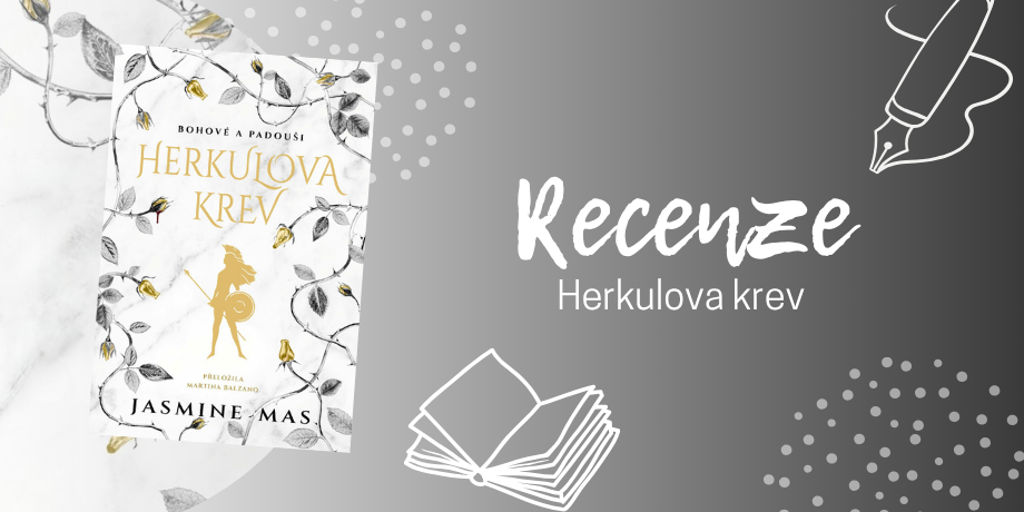 Herkulova krev: čtivá, krvavá a nebezpečně návyková | RECENZE - titulní obrázek