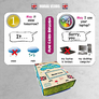 FUN CARD ENGLISH MODAL VERBS game to learn English 2
