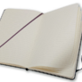 Moleskine - zápisník - linkovaný, černý L 3