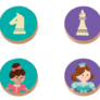 Chess and Checkers: Princess/Cestovní šachy: Princezny