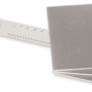 Moleskine - sešity 3 ks - čtverečkované, světle šedé XL