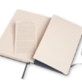 Moleskine - zápisník - čistý, modrý L4