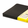 Sešity Moleskine Cahier 3 ks čtverečkované černé L 2