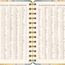 NOTIQUE Spirálový 18měsíční diář Petito – Barevný achát 2026/2027, 13 x 18 cm