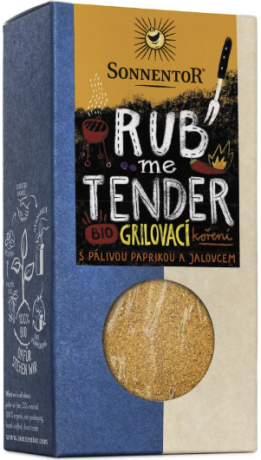 Rub me Tender (grilovací koření na maso, pikantní, bio, 60 g) - neuveden