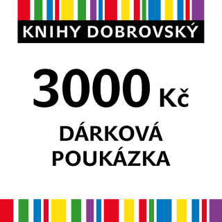Elektronická dárková poukázka 3000 Kč - 
