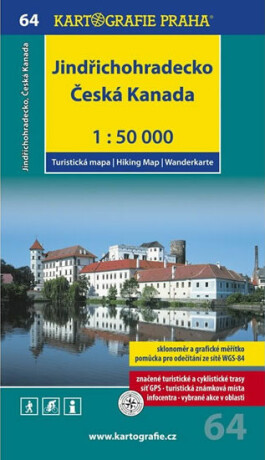 1: 50T (64)-Jindřichohradecko,Česká Kanada (turistická mapa) - neuveden
