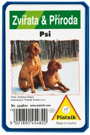Piatnik Kvarteto - Psi (plastová krabička) - neuveden