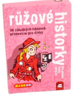 Růžové historky: 50 záludných hádanek především pro dívky - Tobias Bungter,Andrea Köhrsenová