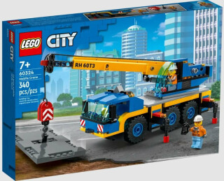 LEGO City 60324 Pojízdný jeřáb - 