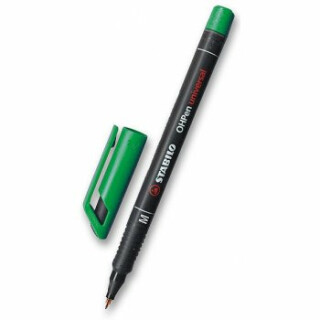 Popisovač STABILO OHPen - zelený F - 