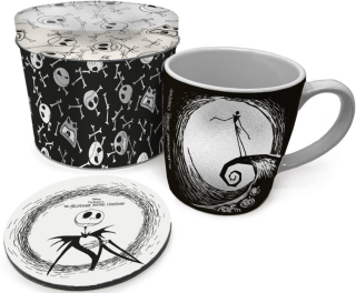 The Nightmare before Christmas Dárkový set (hrnek + podtácek + plechovka) - neuveden