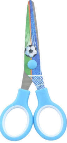 Nůžky CONCORDE školní Funny, 13cm, blistr, asort - 