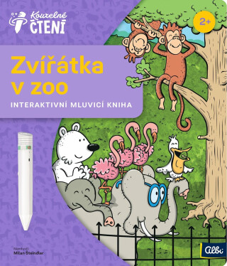 Kniha Zvířátka v ZOO - Kouzelné čtení Albi - 