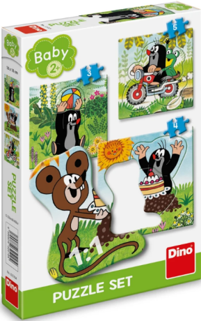 Puzzle Krtek na louce baby 3–5 dílků baby - 