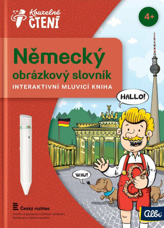 Kniha Německý obrázkový slovník - Kouzelné čtení Albi - 