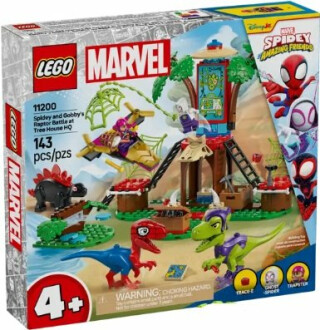 Spidey, Gobby a raptoří bitva na základně na stromě - LEGO® Marvel (11200) - 