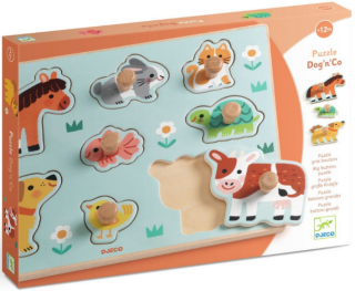 Vkládací puzzle Zvířata z farmy - neuveden