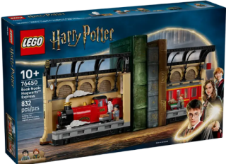 Knižní zarážka: Spěšný vlak do Bradavic - Harry Potter (76450) - neuveden