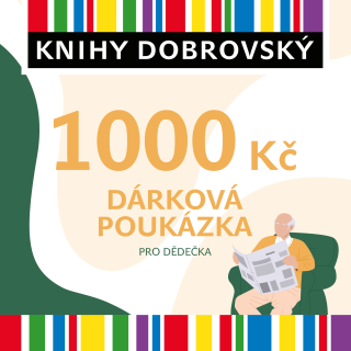 Elektronická dárková poukázka pro dědečka 1000 Kč - 