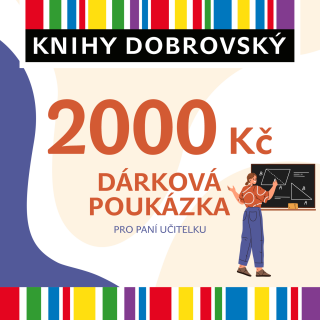 Elektronická dárková poukázka pro učitelku 2000 Kč - 
