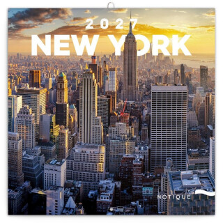 New York 2027 - nástěnný kalendář - 