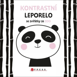 Kontrastní leporelo se zvířátky ze ZOO - Kolektiv