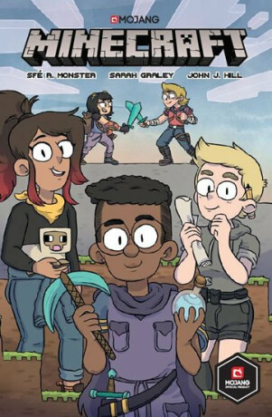 Minecraft komiks 1 - První kniha příběhů - Graleyová Sarah,Sfé R. Monster,John J. Hill