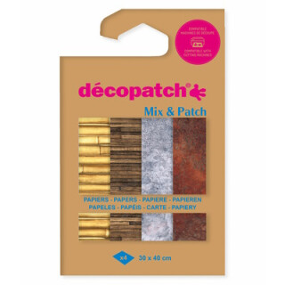 Papíry na dekupáž 4ks – Materials - 