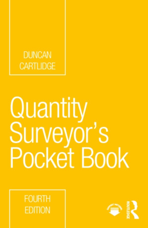 Quantity Surveyor's Pocket Book - Duncan  Cartlidge