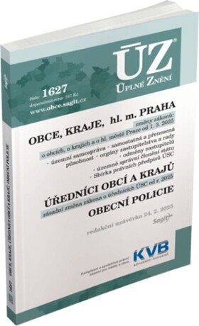 ÚZ č. 1627 - Obce, Kraje, hl. m. Praha, Úředníci obcí a krajů, Obecní policie - neuveden
