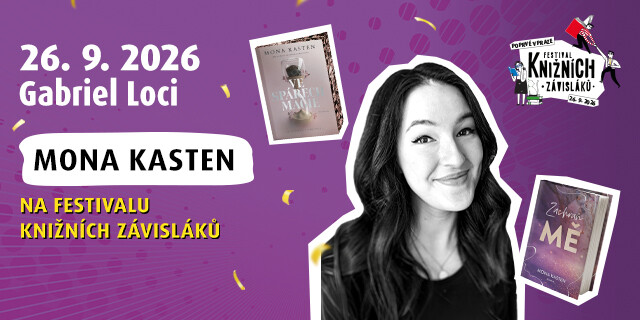 Mona Kasten na Festivalu Knižních závisláků v Praze